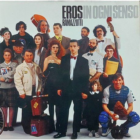 EROS RAMAZZOTTI IN OGNI SENSO 1990 LP.