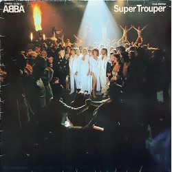 ABBA SUPER TROUPER 1980 LP.