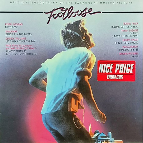 FOOTLOOSE ORIGINAL MOTION PICTURE SOUNDTRACK 1986 LP.