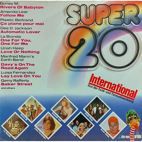 SUPER 20 INTERNATIONAL 1978, 70'ler KARMA LP.