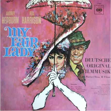 MY FAIR LADY DEUTSCHE ORIGINAL FILMMUSIK SOUNDTRACK LP.