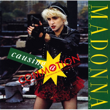 MADONNA CAUSING A COMMOTION, MAXI SINGLE 12"