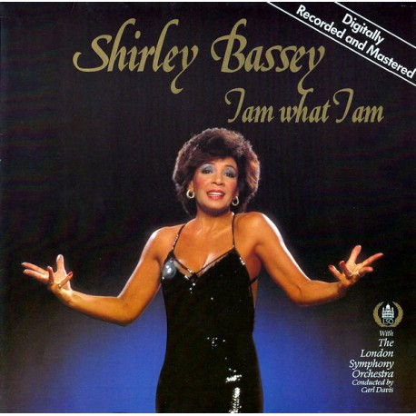 SHIRLEY BASSEY I AM WHAT I AM 1984 LP.