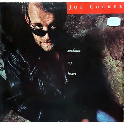 JOE COCKER UNCHAIN MY HARD 1987 LP.
