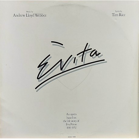 Andrew Lloyd Webber, Tim Rice – EVITA, 1976 MUSICAL LP.
