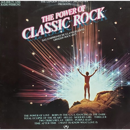 LONDON SYMPHONY ORCHESTRA, The POWER OF CLASSIC ROCK 1985 LP.
