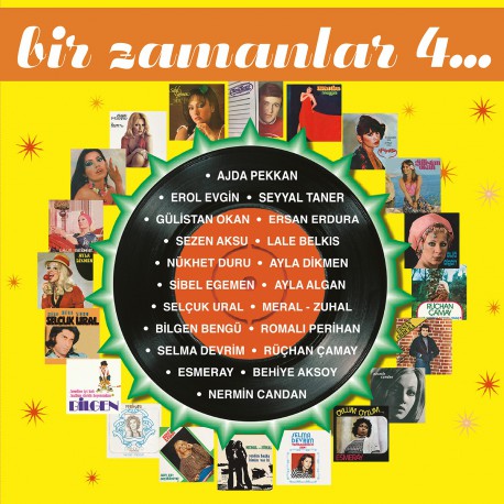 BİR ZAMANLAR VOL 1 KARIŞIK 70' ler 80' ler TÜRKÇE POP LP.