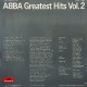 ABBA GREATEST HITS Vol. 2, 1979 LP.