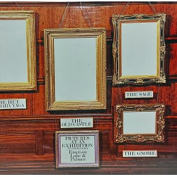 EMERSON , LAKE & PALMER PICTURES At An EXHIBITION, 1973 LP.