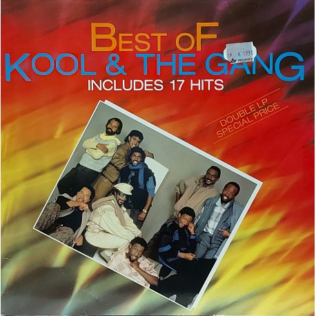 KOOL & The GANG, BEST OF KOOL & The GANG 1985 DOUBLE LP.