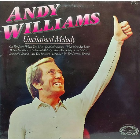 ANDY WILLIAMS UNCHAINED MELODY, CRISES 1983 LP.