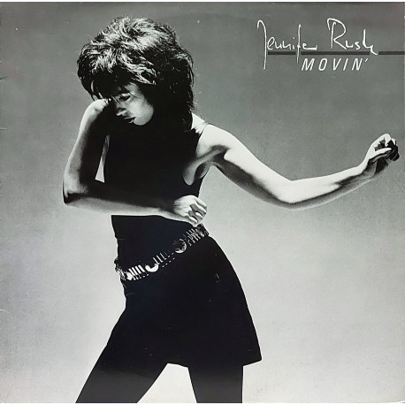 JENNIFER RUSH, MOVIN' 1985 LP.