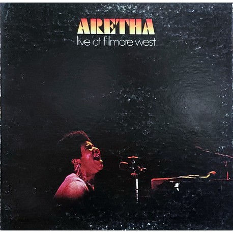 ARETHA FRANKLIN, ARETHA LIVE AT FILMORE WEST 1971 LP.