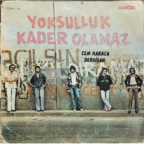 CEM KARACA YOKSULLUK KADER OLAMAZ 1977 LP.