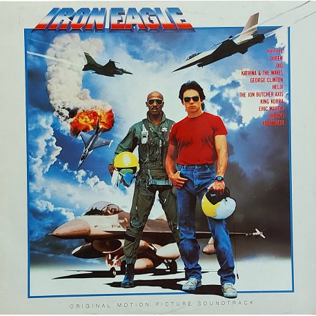 IRON EAGLE  (Original Motion Picture Soundtrack) 1986 LP.