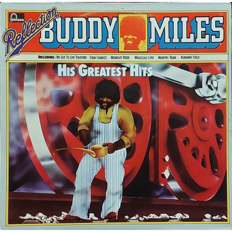 BUDDY MILES REFLECTION HIS GREATEST HITS 1976 LP.