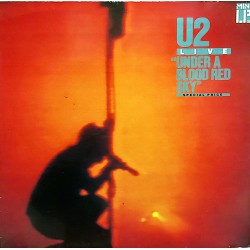 U2 LIVE UNDER A BLOODRED SKY 1983 LP.