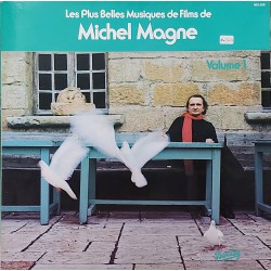MICHEL MAGNE LES PLUS BELLES MUSIQUES DE FILMS DE MICHEL MAGNE VOLUM 1 1976 LP.