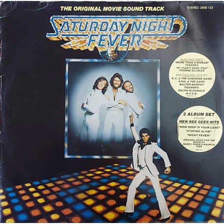 SATURDAY NIGHT FEVER THE ORIGINAL MOVIE SOUND TRACK 1977 LP.