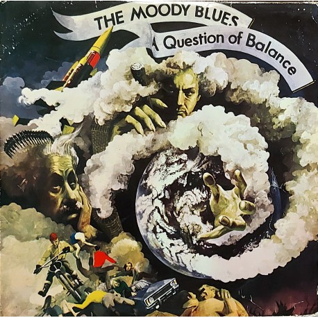 THE MOODY BLUES A QUESTION OF BALANCE 1970 LP.