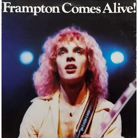 PETER FRAMPTON - FRAMPTON COMES ALIVE! 1976 DOUBLE LP.