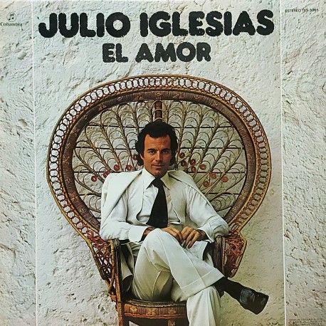 JULIO IGLESIAS - EL AMOR 1975 LP.