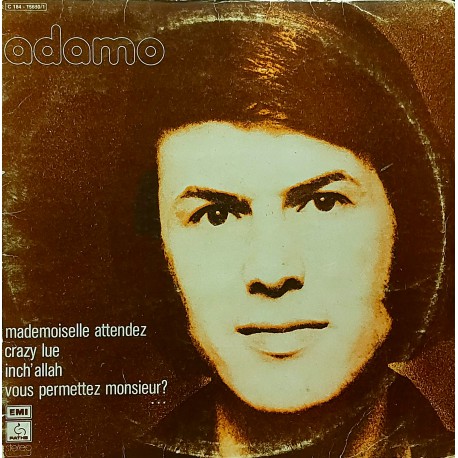 ADAMO - ADAMO 1975 DOUBLE LP.