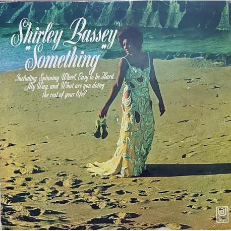 SHIRLEY BASSEY SOMETHING 1970 LP.