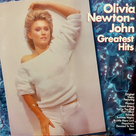 OLIVIA NEWTON-JOHN GREATEST HITS 1982 LP.