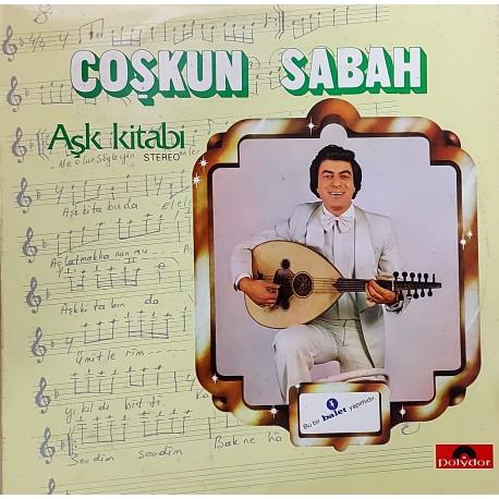 COŞKUN SABAH AŞK KİTABI 1981 LP.
