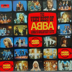 The VERY BEST Of ABBA, ABBA'S GREATEST HITS, 1976 LP.