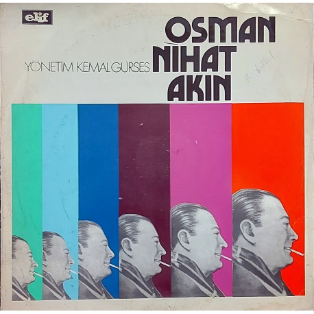 KEMAL GÜRSES Yönetiminde OSMAN NİHAT AKIN BESTELERİ 1972 LP.