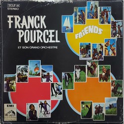 FRANCK POURCEL  ET SON GRAND ORCHESTRE FRIENDS 1971 LP.