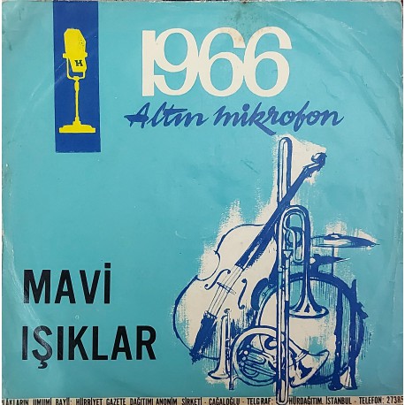 ALTIN MİKROFON YARIŞMASI  1966 MAVİ IŞIKLAR ÇAYIR ÇİMEN GEZE GEZE ~ PINARBAŞI