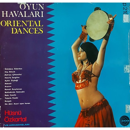 HÜSNÜ ÖZKARTAL OYUN HAVALARI - ORIENTAL DANCES 1970 LP.