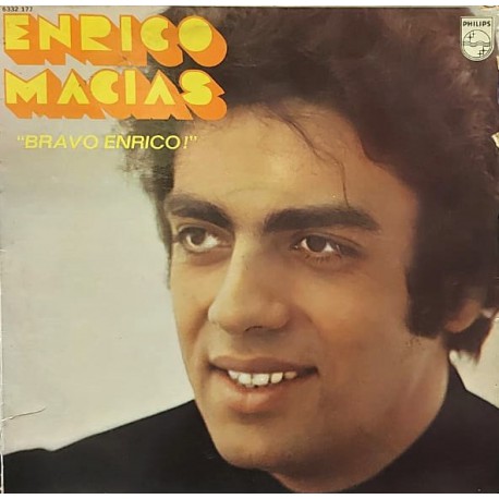 ENRICO MACIAS BRAVO ENRICO 1970 LP.