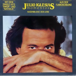 JULIO IGLESIAS MOMENTOS 1982 LP.