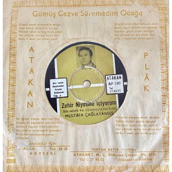 MUSTAFA ÇAĞLAYANSES ZEHİR NİYETİME İÇİYORUM - AŞKI KADEHTE BULDUM