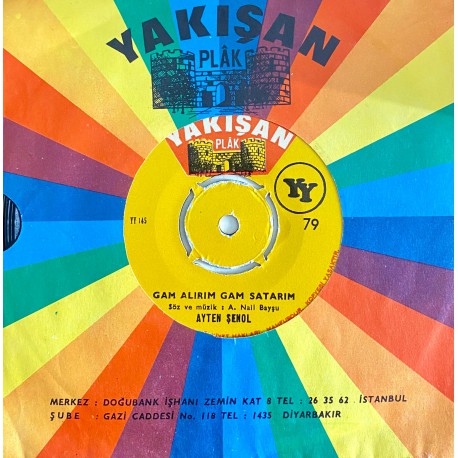 AYTEN ŞENOL GAM ALIRIM GAM SATARIM - YAR GURBETTE KALMIŞ