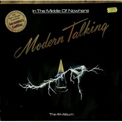 MODERN TALKING IN THE MIDDLE OF NOWHERE THE  4st ALBUM 1986 LP.