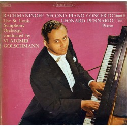 Rachmanınoff, Leonard Pennarıo Second Pıano Concerto KLASİK LP.