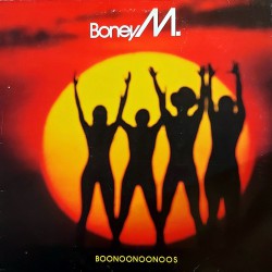 BONEY M  BOONOONOONOOS 1981 LP.