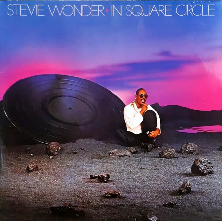 STEVIE WONDER IN SQUARE CIRCLE  1985 LP.