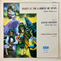 FALLA NIGHTS IN THE GARDENS OF SPAIN - RODRIGO GUITAR CONCERTO 1959 LP.