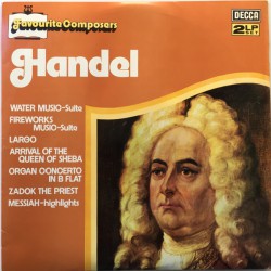 HANDEL FAVOURITE COMPOSERS  KLASİK DOUBLE LP.