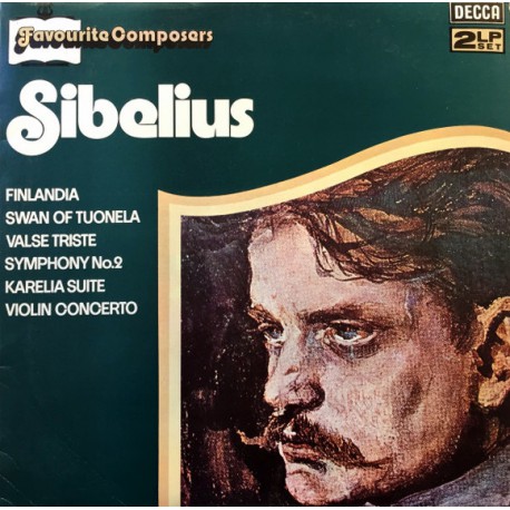SIBELIUS FAVOURITE COMPOSERS  KLASİK DOUBLE LP.