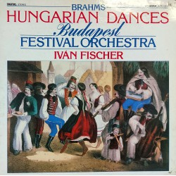 BRAHMS HUNGARIAN DANCES BUDAPEST FESTIVAL ORCHESTRA LP.