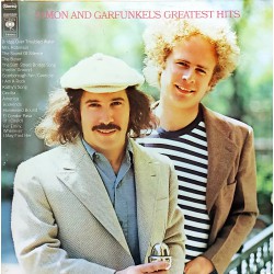 SIMON AND GARFUNKEL'S GREATEST HITS 1972 LP.