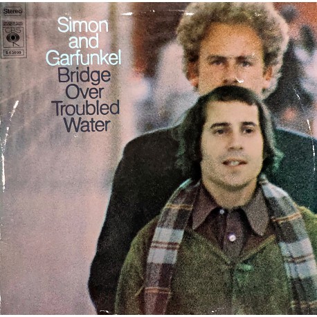 SIMON AND GARFUNKEL BRIDGE OVER TROUBLED WATER 1970 LP.