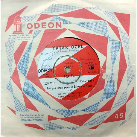 YAŞAR ÖZEL TADI YOK SENSİZ GEÇEN NE BAHARIN NE YAZIN ~ NE SENİN AŞKINA MUHTAÇ